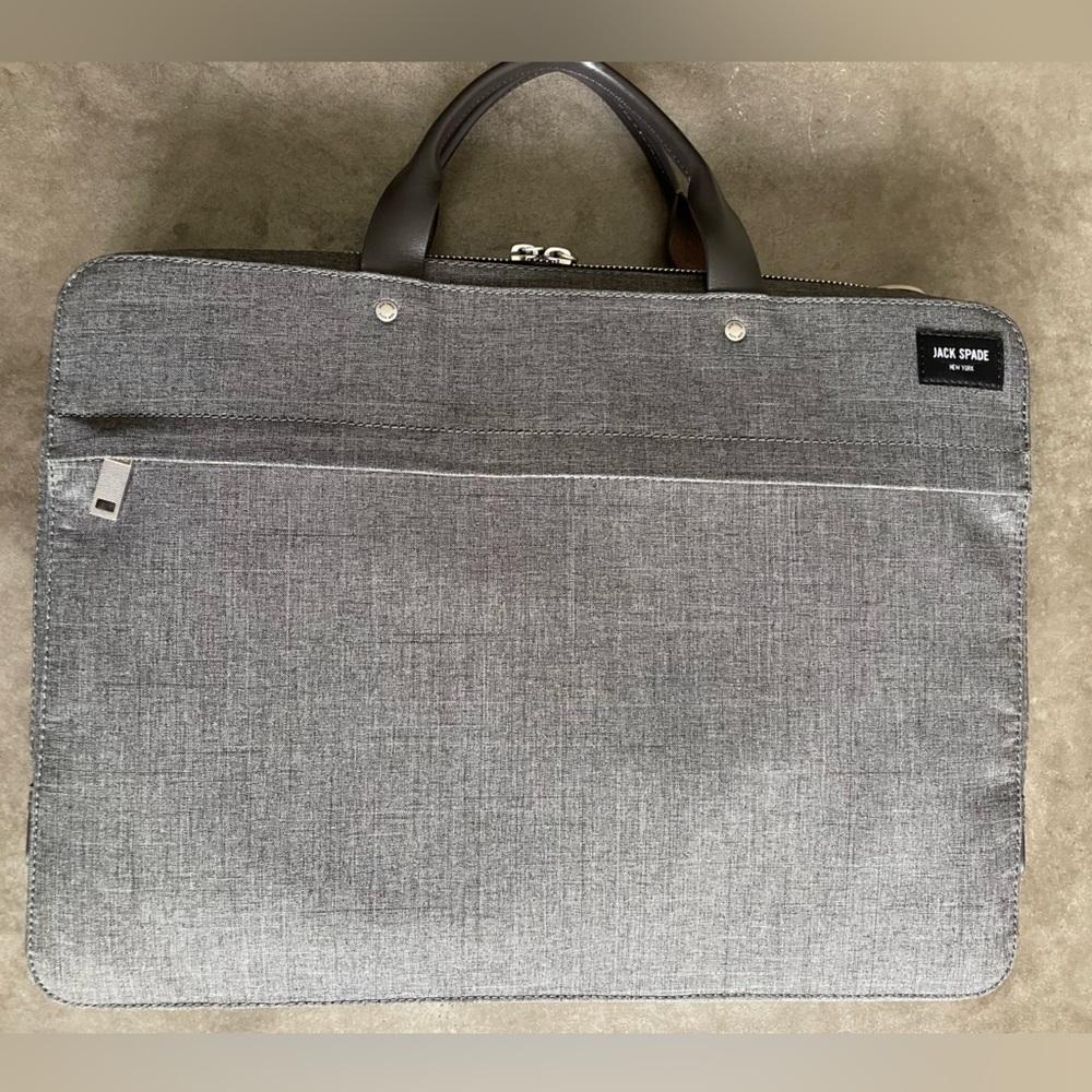 Jack Spade Tech Oxford Slim Brief Gret
